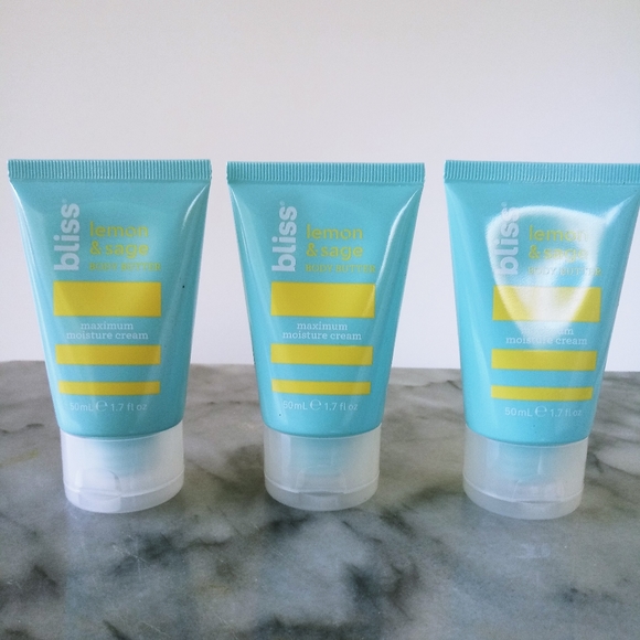 bliss lemon sage body butter